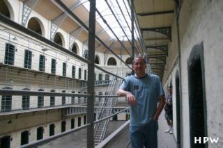 Dublin - Kilmainham Goal/Jail - ein geschichtsträchtiges Gefängnis - Ich im ersten OG