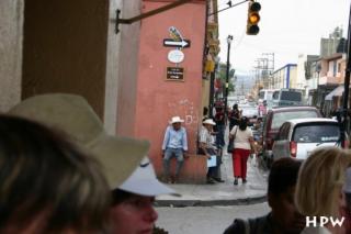 Oaxaca-Ein Blick auf die Strassenecke