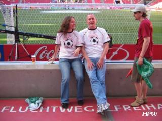 Anke und Ich und der Portugal Fan aus Köln 