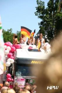 Die grosse Parade zum Christopher Street Day in Köln Im Jahr 2006